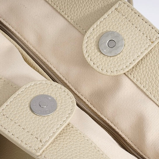 Elegant Women's Genuine Leather Parent-Child Tote Bag