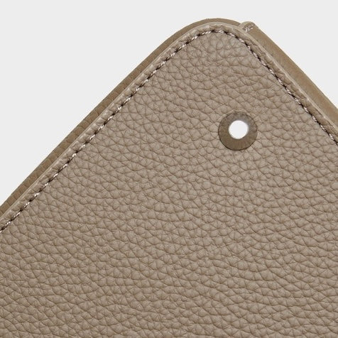 Platinum-Style Genuine Leather Structured Shoulder Tote