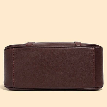 Women’s Luxury Genuine Leather Boston Pillow Bag