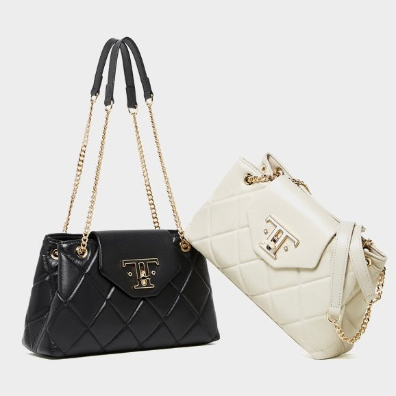 Chic Genuine Leather Chain Shoulder Crossbody Bag for Effortless Elegance