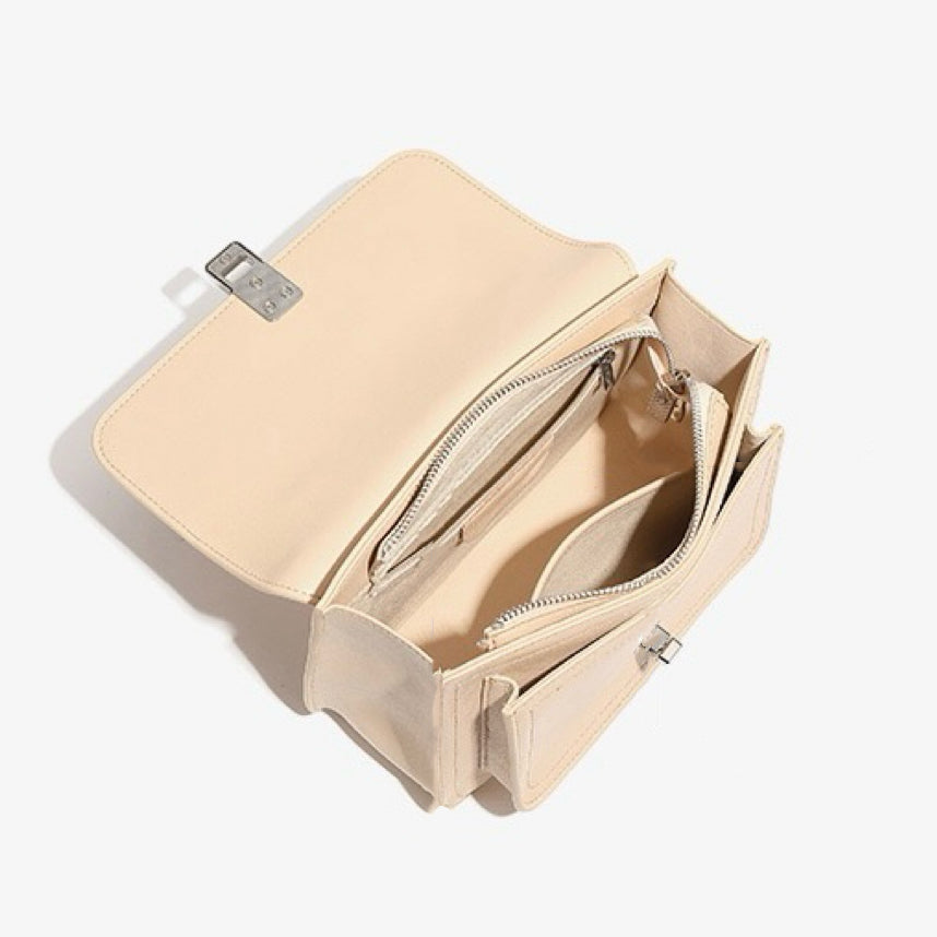 Sophisticated Women's Genuine Leather Commuter Messenger Bag