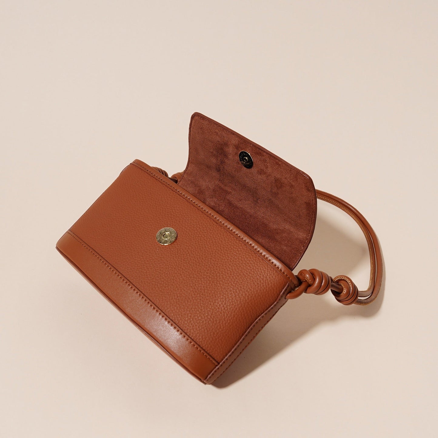 Luxury Minimalist Genuine Leather Crossbody Bag