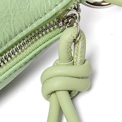 Genuine Leather Dumpling Saddle Bag for Women - Effortless Elegance