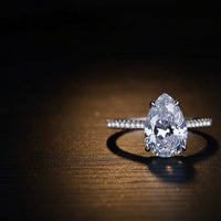 Lucente Aurora – 925 Sterling Silver CZ Ring Velanci