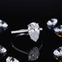 Lucente Aurora – 925 Sterling Silver CZ Ring Velanci