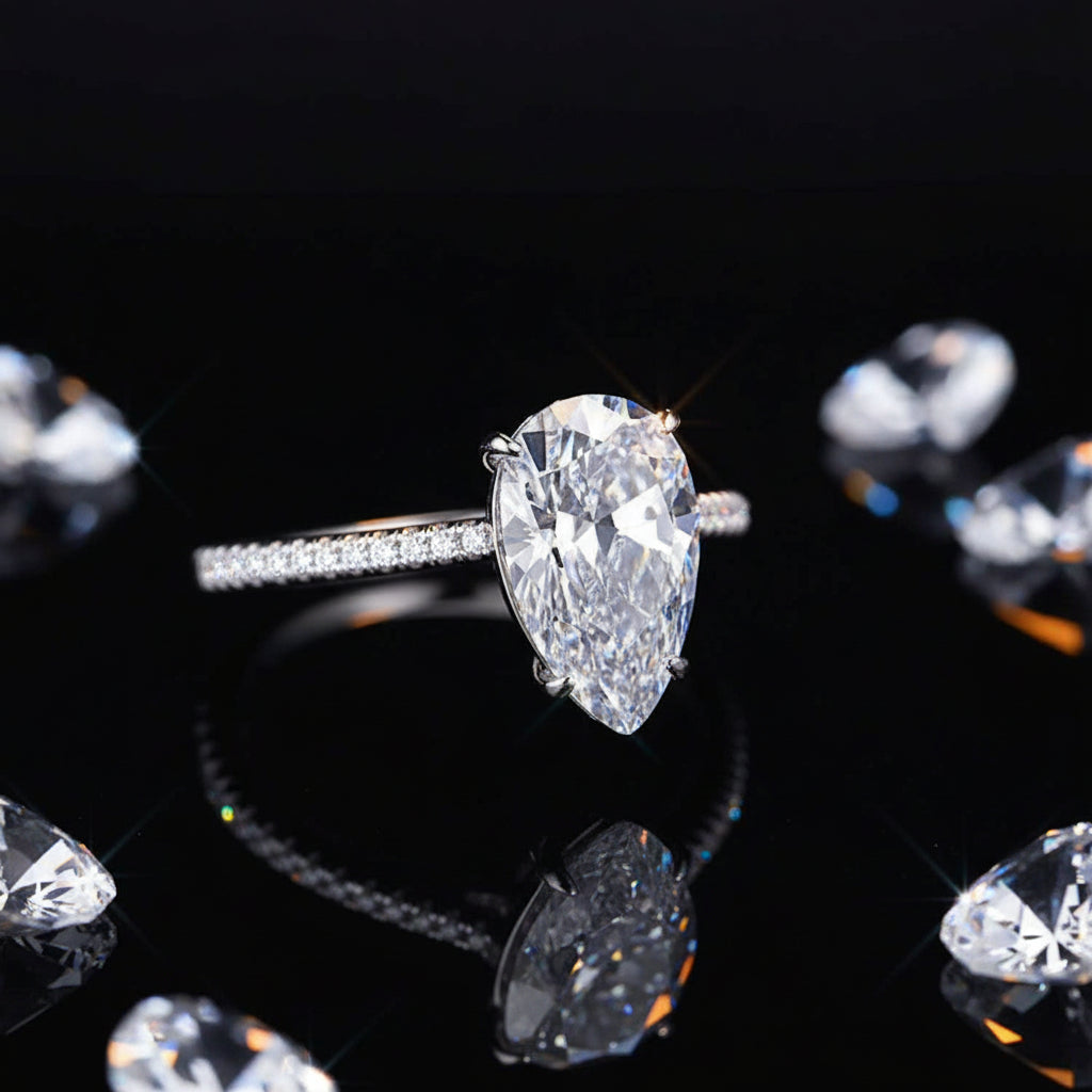 Lucente Aurora – 925 Sterling Silver CZ Ring Velanci