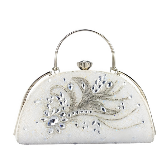 Velanci Natalia Luxe Rhinestone Clutch Bag