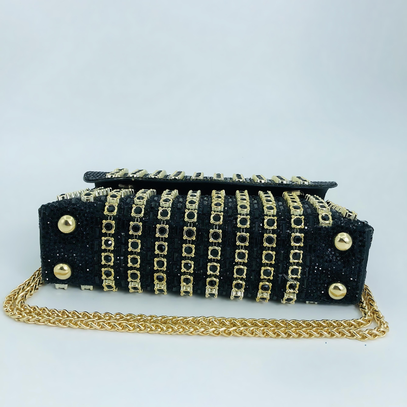 Velanci Claudia Gemstones Clutch: A Statement of Elegance
