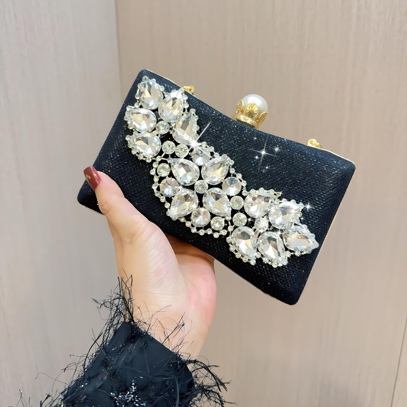 Velanci Serena Diamond Clutch: Elegance Redefined