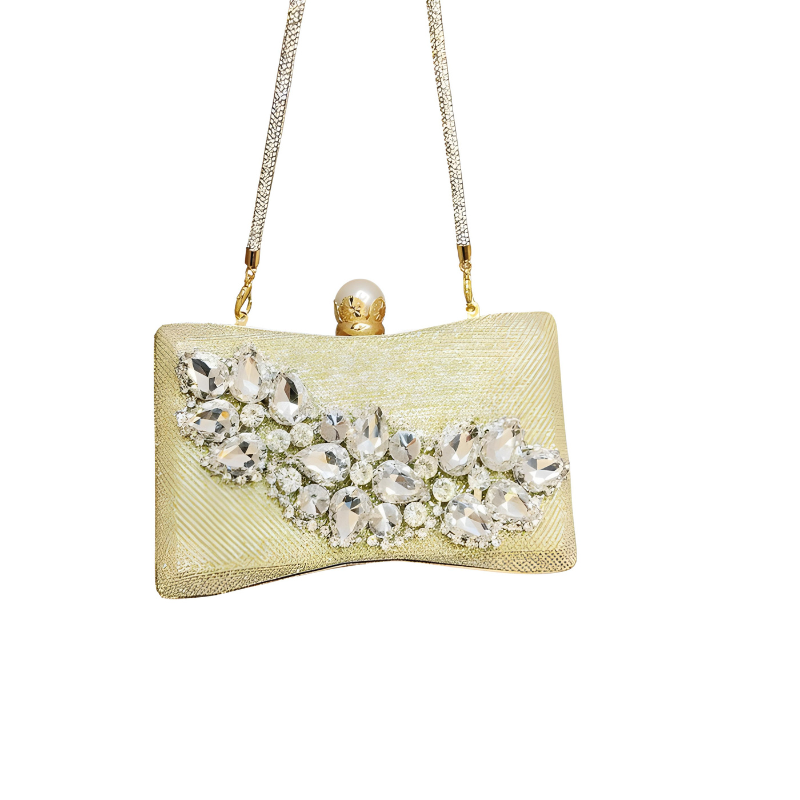 Velanci Serena Diamond Clutch: Elegance Redefined
