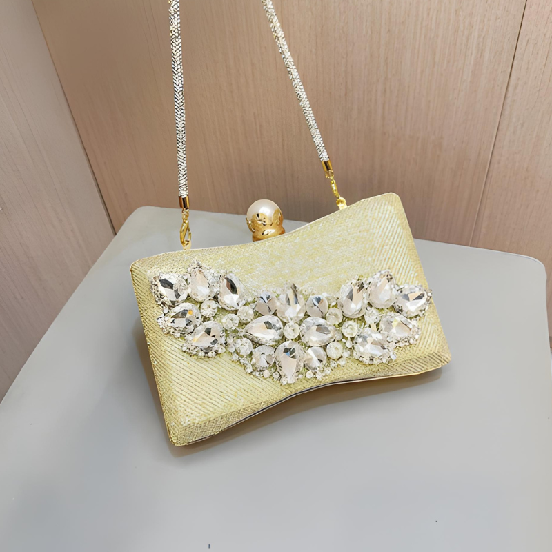 Velanci Serena Diamond Clutch: Elegance Redefined