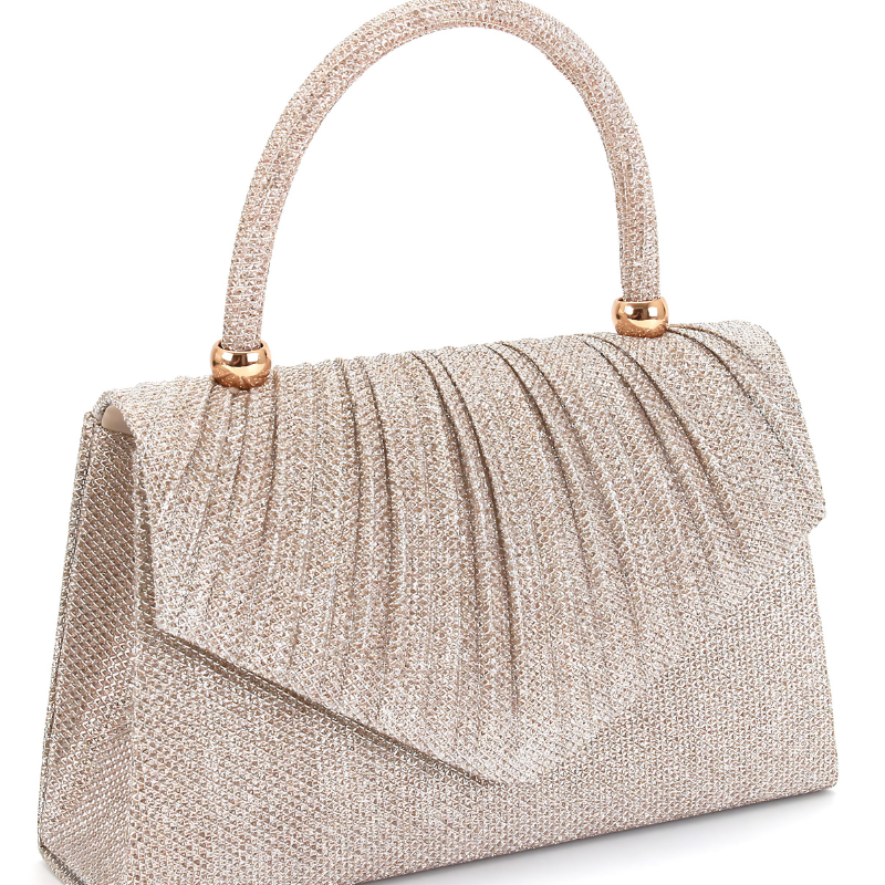 Velanci Honoria Luxe Leather Clutch Bag