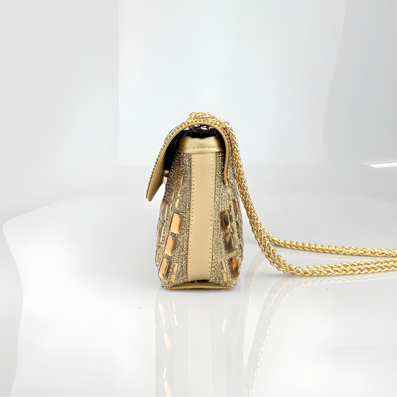 Velanci Serena Gemstones Luxury Clutch Bag