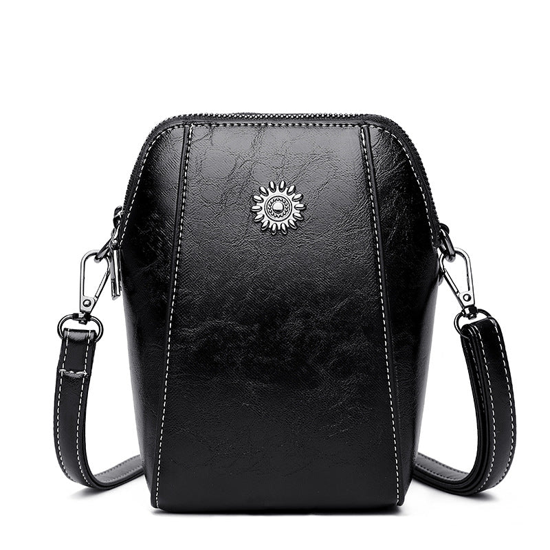 Velanci Luciana Luxe Leather Crossbody Bag