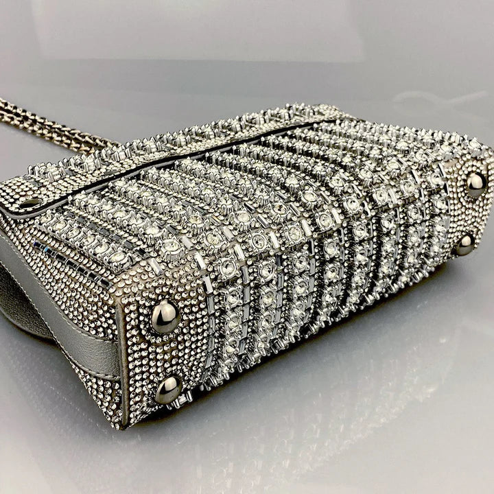 Velanci Claudia Gemstones Clutch: A Statement of Elegance