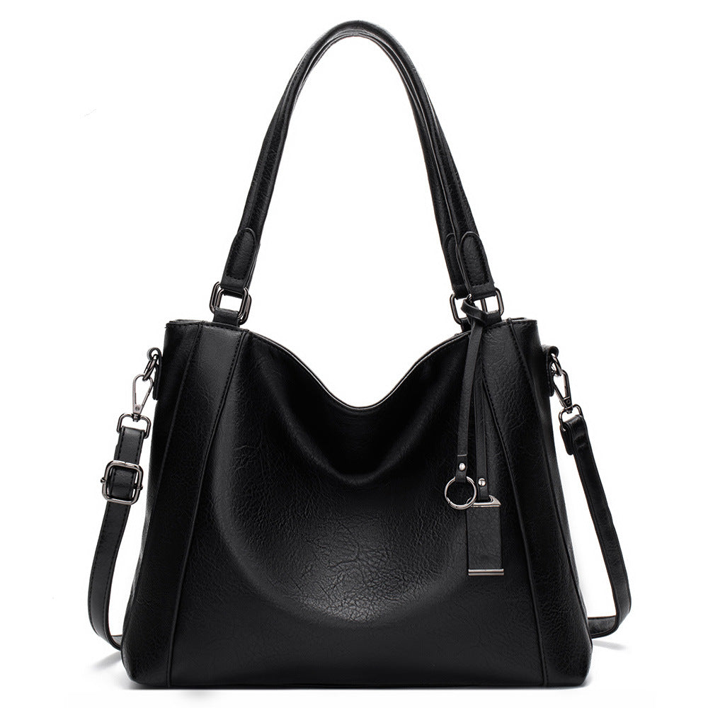 Gemma Luxe Leather Shoulder Bag