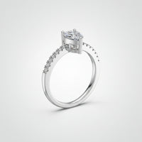 Sterling Silver Harlow Pear Ring