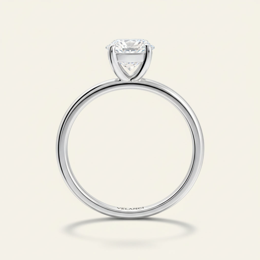 Ring Allegra - 1ct Round-Cut CZ Solitaire Velanci