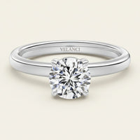 Ring Allegra - 1ct Round-Cut CZ Solitaire Velanci