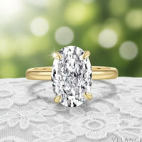 Ring Isabella - 18K Gold Finish Over Sterling Silver Velanci