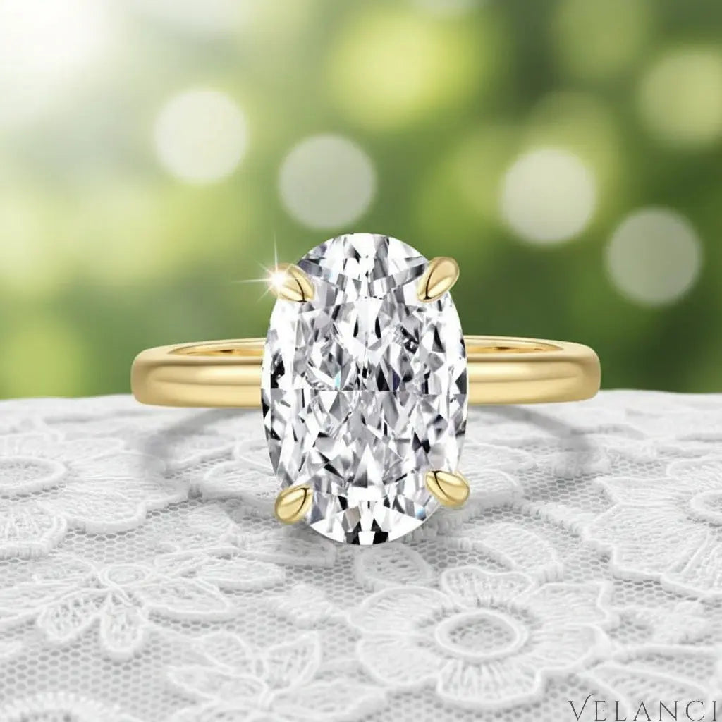 Ring Isabella - 18K Gold Finish Over Sterling Silver Velanci