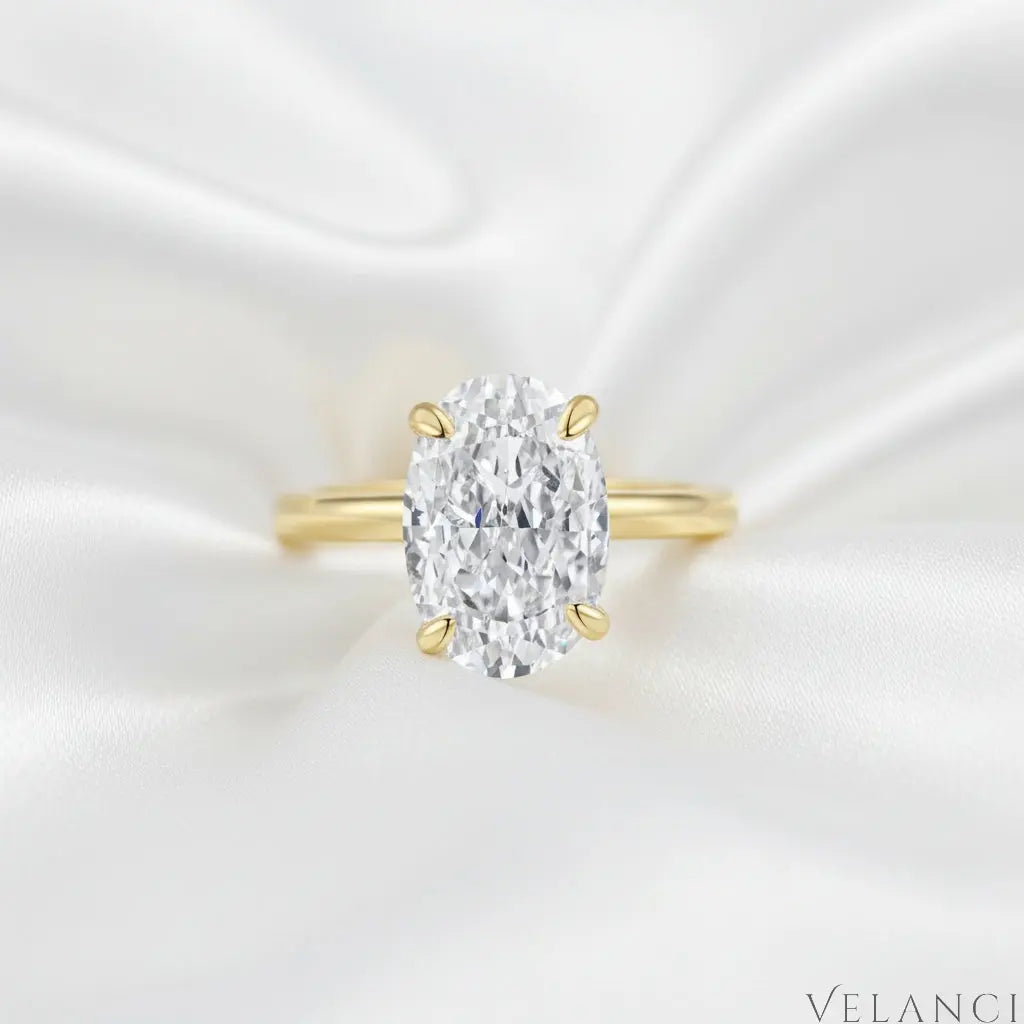 Ring Isabella - 18K Gold Finish Over Sterling Silver Velanci