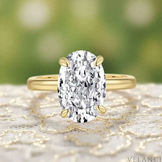Ring Isabella - 18K Gold Finish Over Sterling Silver Velanci