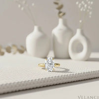 Ring Isabella - 18K Gold Finish Over Sterling Silver Velanci