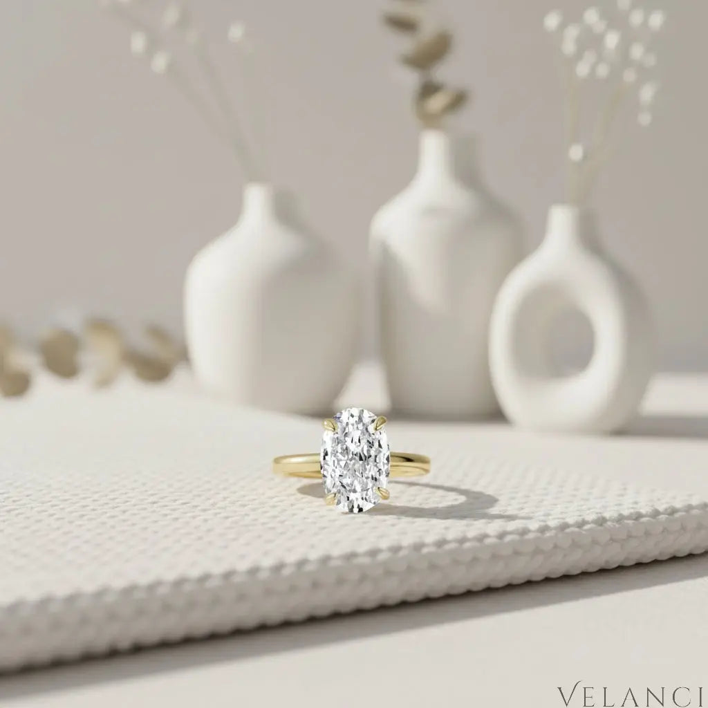 Ring Isabella - 18K Gold Finish Over Sterling Silver Velanci