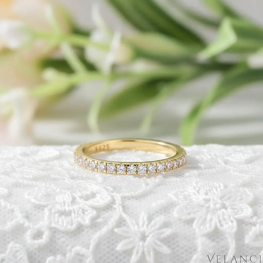 Ring Sofia - 2mm CZ Band Velanci