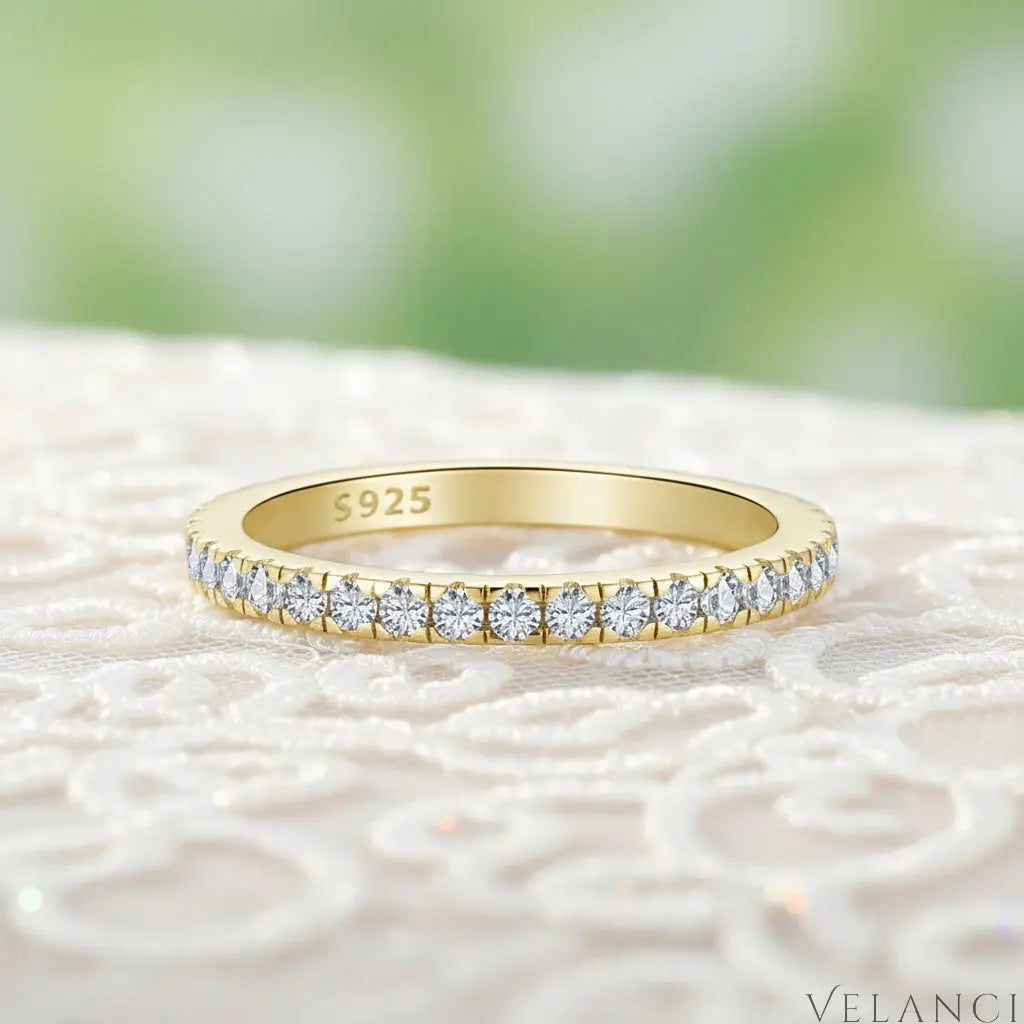 Ring Sofia - 2mm CZ Band Velanci
