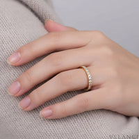 Ring Sofia - 2mm CZ Band Velanci