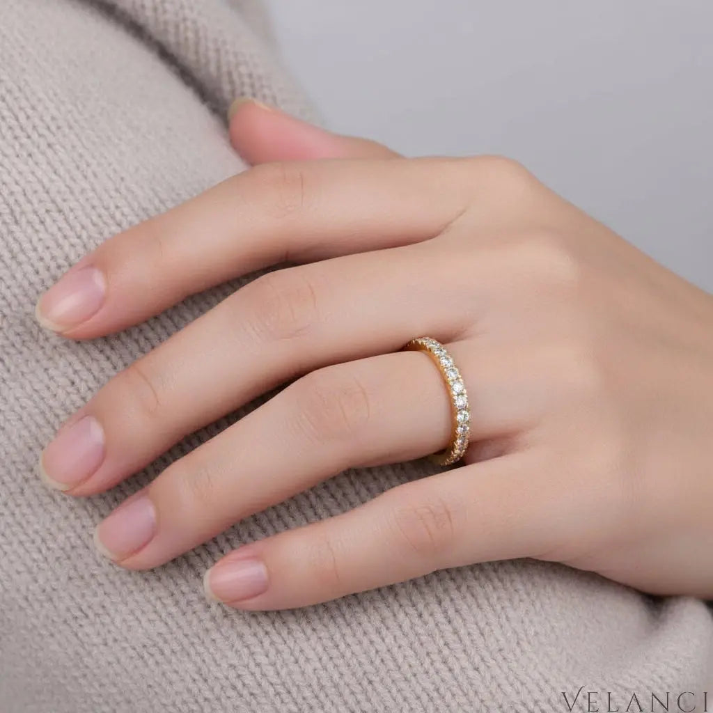 Ring Sofia - 2mm CZ Band Velanci
