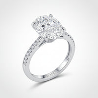 Alessia 5ct Sterling Silver Womens Ring - Solitaire Shine Velanci