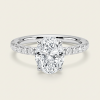 Bianca Sterling Silver Petite Solitaire Ring - Womens Ring Velanci