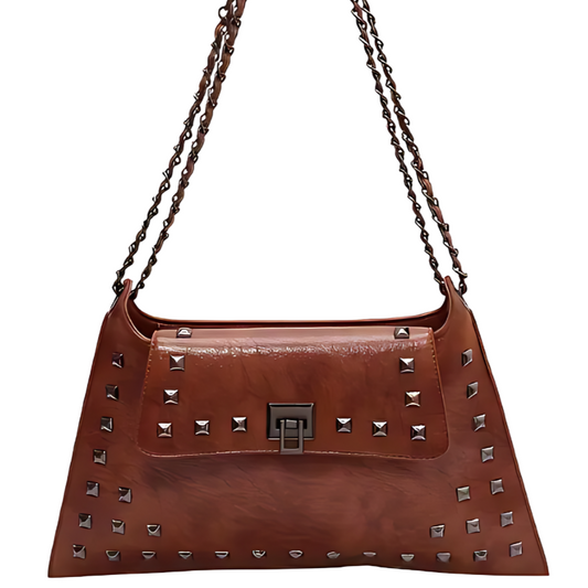 Giana Leather Shoulder Bag