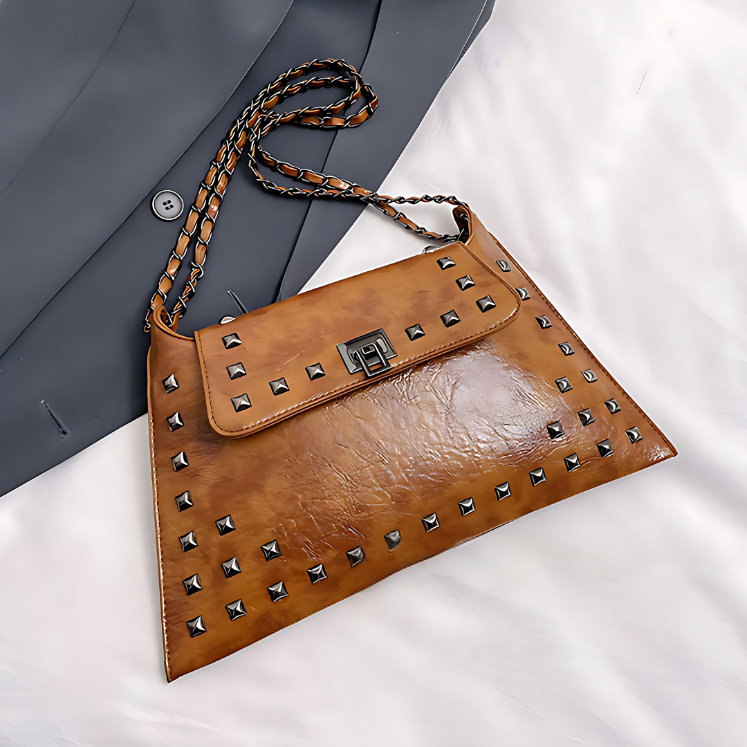 Giana Leather Shoulder Bag