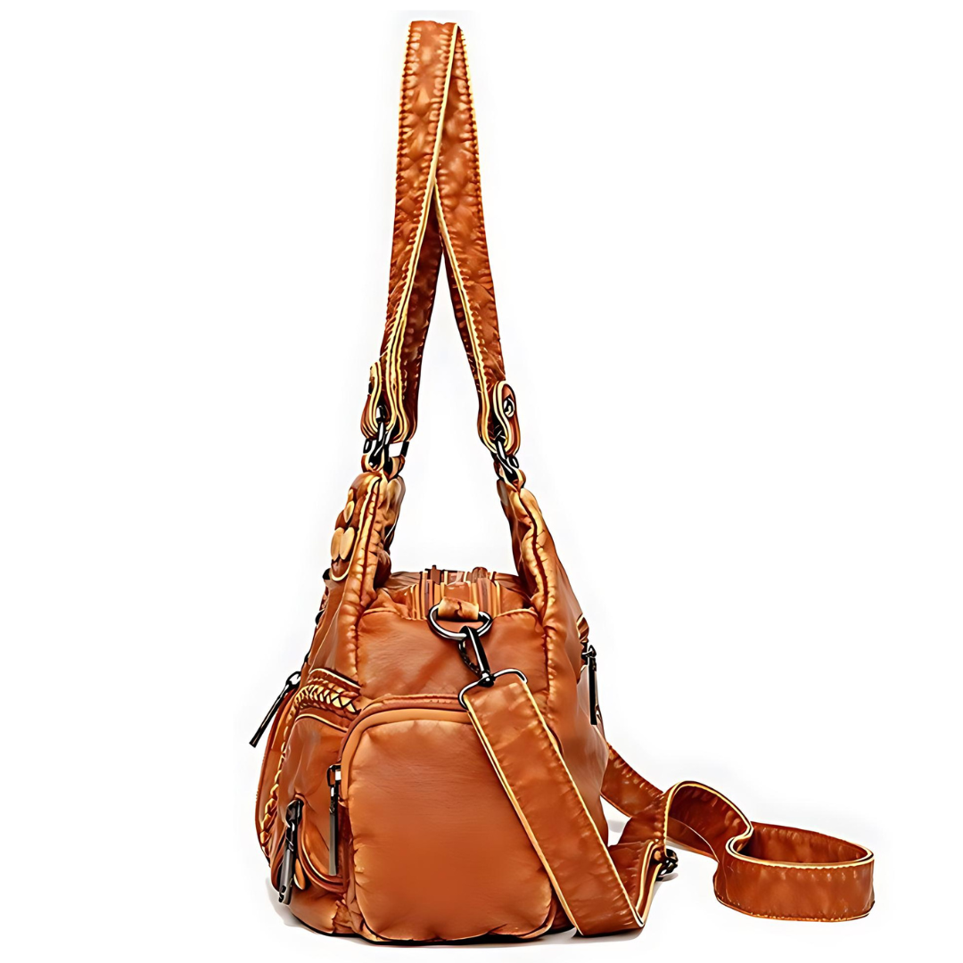 Gabriella Luxe Leather Shoulder Bag