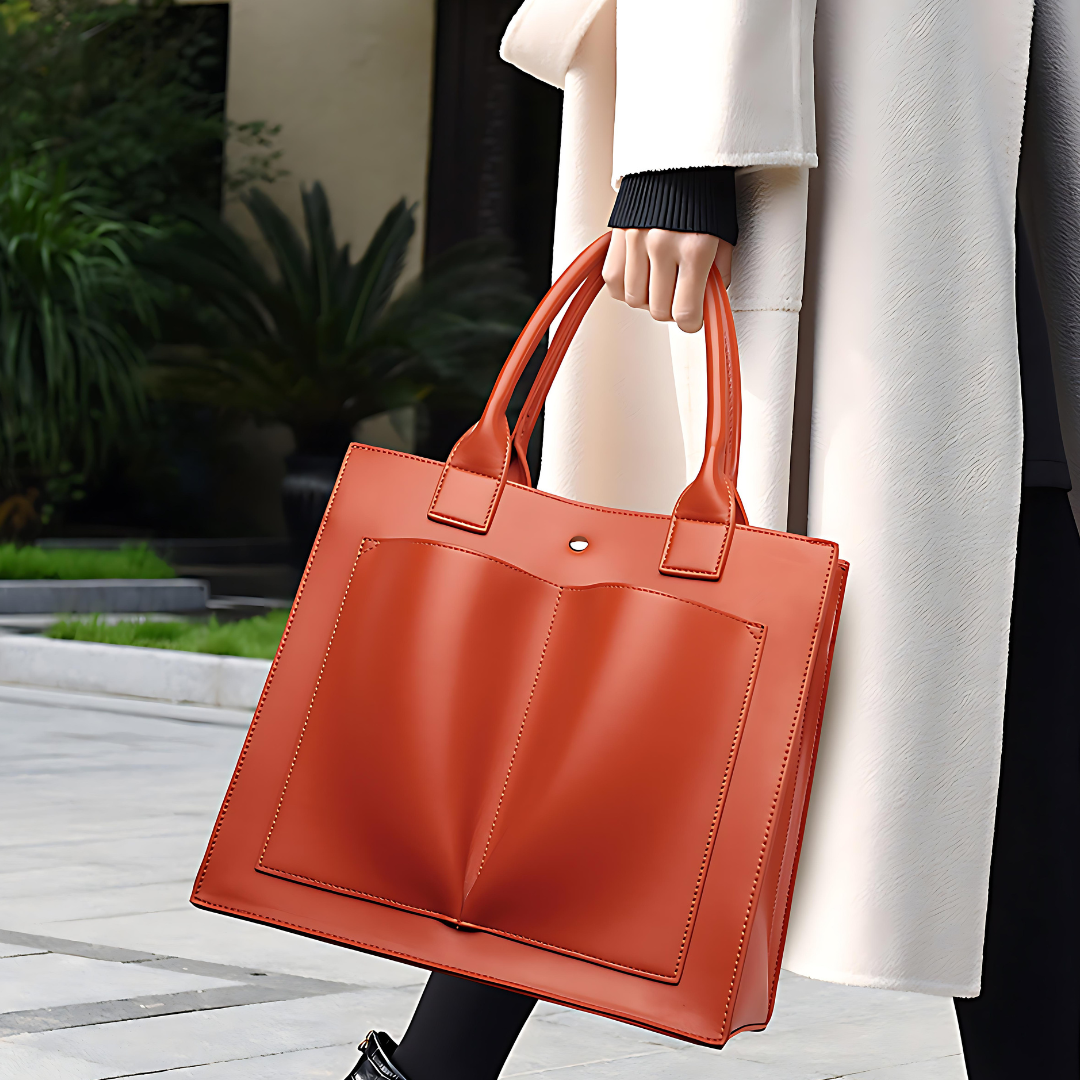 Velanci Allegra Handbag: Timeless Elegance in Leather