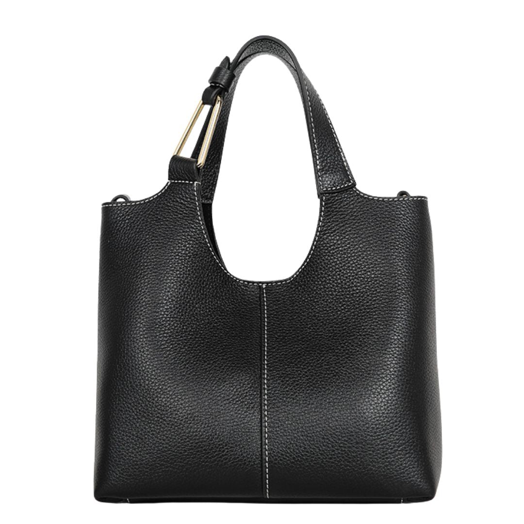 Dusky Pearl Elegance Handbag by Velanci