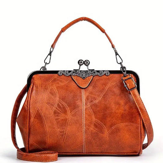 Velanci Angelica Luxe Leather Crossbody Bag
