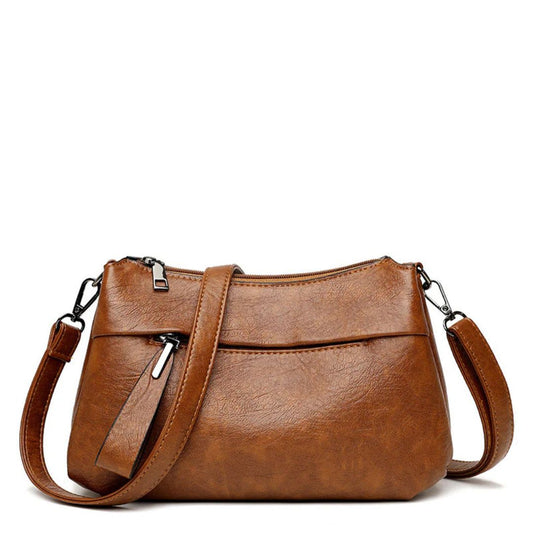 Velanci Seraphina Luxe Leather Crossbody Bag