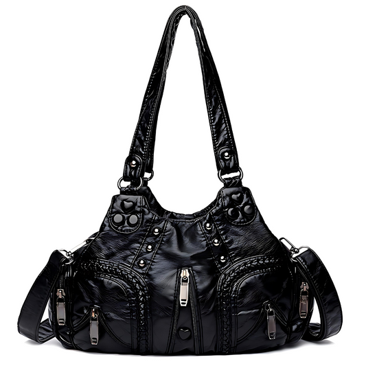 Gabriella Luxe Leather Shoulder Bag