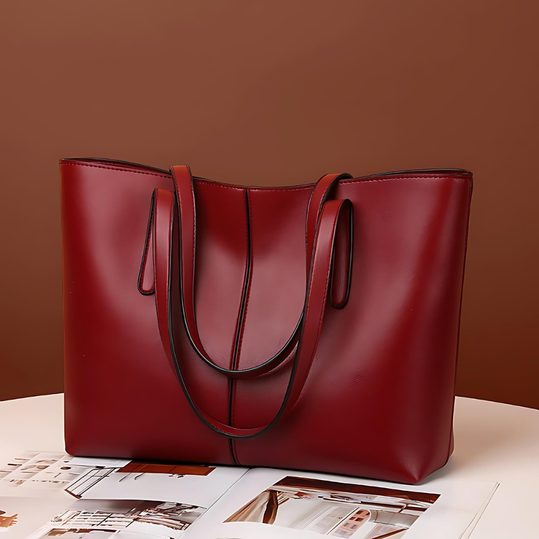 Emilia Luxe Leather Shoulder Bag