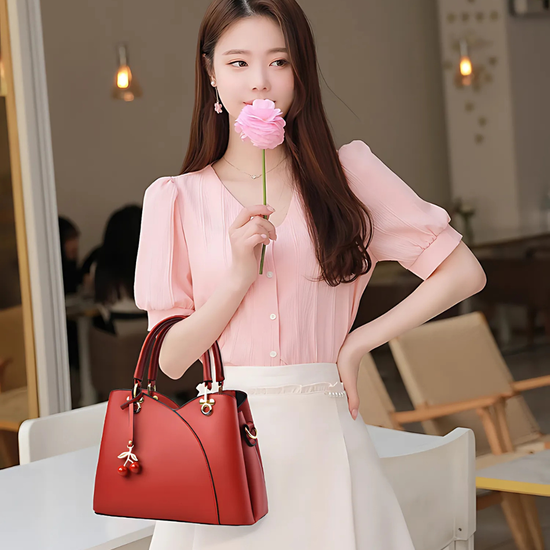 Velanci Golden Radiance Luxe Handbag