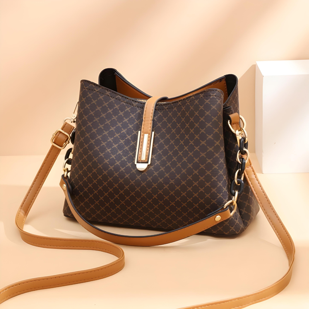 Luna Retro Elegance Shoulder Bag