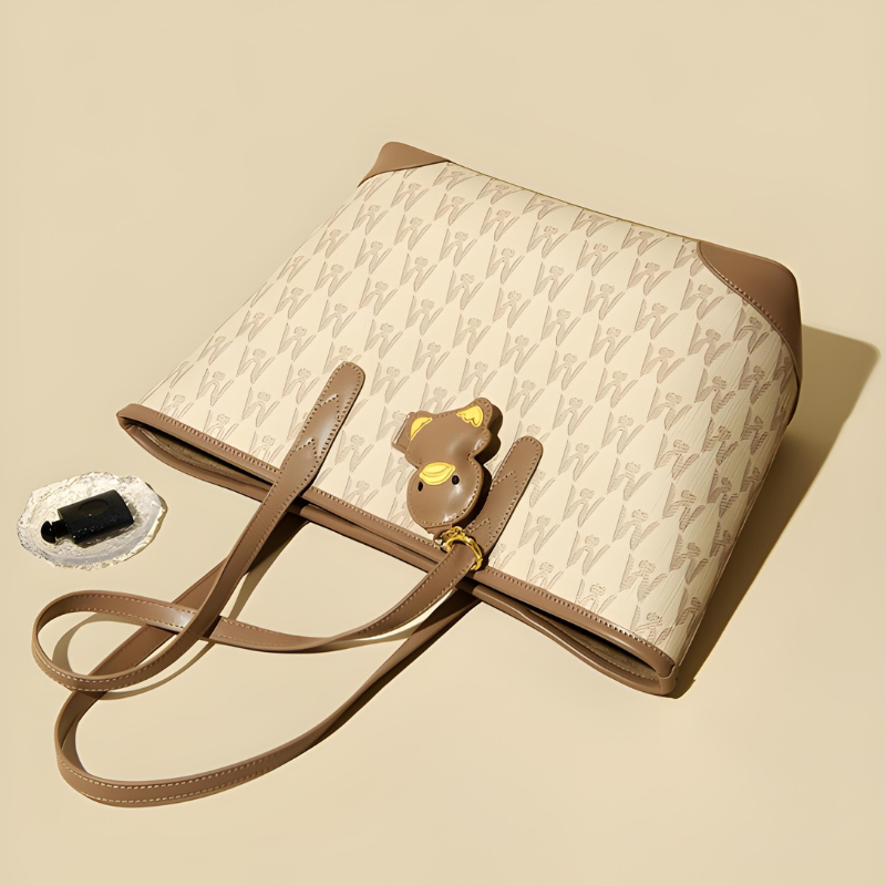 Velanci Carlotta Luxe Leather Tote Bag