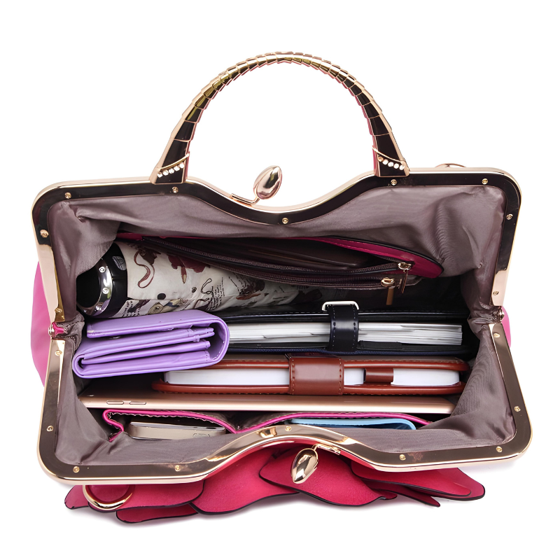 Velanci Linda Leather Handbag - Timeless Elegance