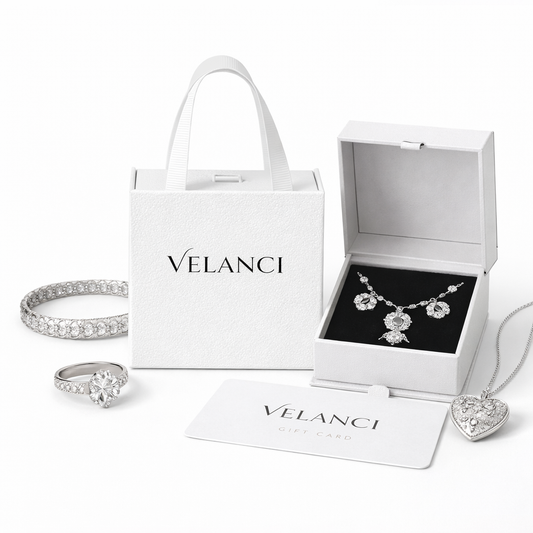Velanci Jewellery Gift Box Bianco Milano Limited Editions Velanci