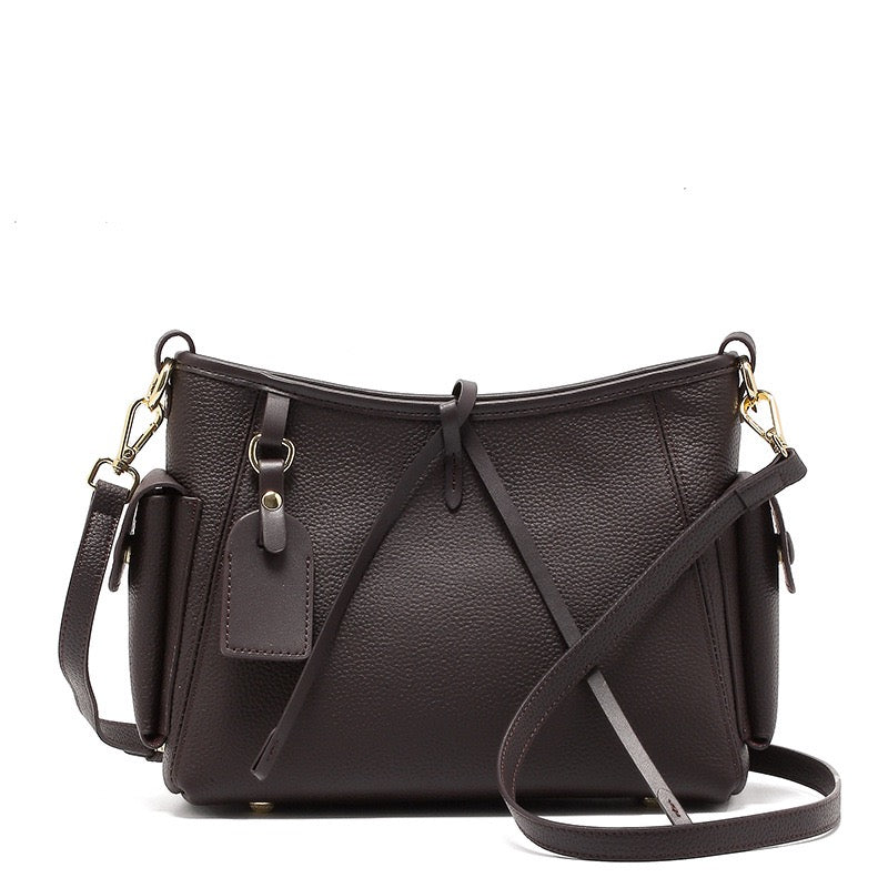 Elevate Your Style: Women's Genuine Leather Chic Crossbody Bag